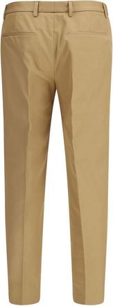 Gucci Mens Beige Cotton Casual Pants