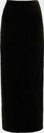 Jil Sander Gonna lunga in velluto di cotone