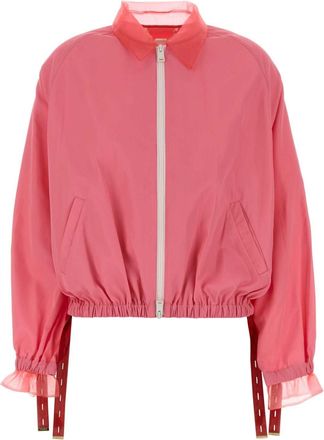 Fendi Fluo Pink Viscose Blend Jacket