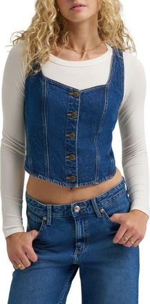 Lee Denim Vest in Talk To Me at Nordstrom, Size X-Small