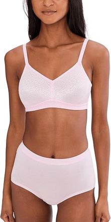 Wacoal Back Appeal Wireless Bra Womens Bra Cradle Pink : 40DDD, Spandex/Nylon/Lace