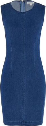Guess Dahlia Denim Mini Jurk - Dames - Korte kleedjes - Blauw - XS - Denim - Kleedjes