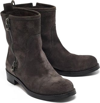 Jimmy Choo London suede ankle boots - Grey