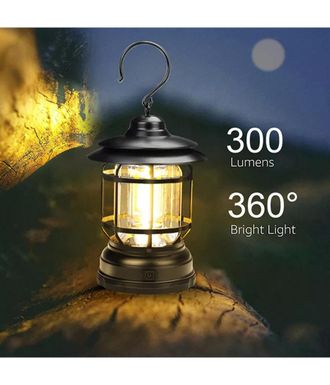 Trade Shop Trade Shop - Lanterna Lampada A Batteria From Change Recaricabile Luce Regulable Emergencia