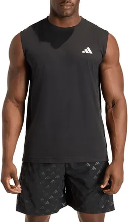 adidas Workout Essentials FeelReady Tank in Black at Nordstrom Rack, Size X-Large