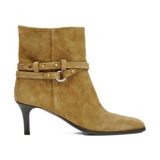 Isabel Marant Isabel Marant, Heeled Boots, female, Beige, Size: 10 US Meyli Ankle Boot