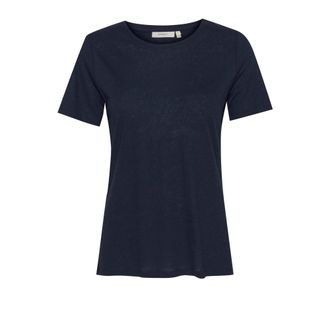Inwear Tops, Dames, Blauw, XS, Marineblauw T-shirt Elisabeth IW Alma