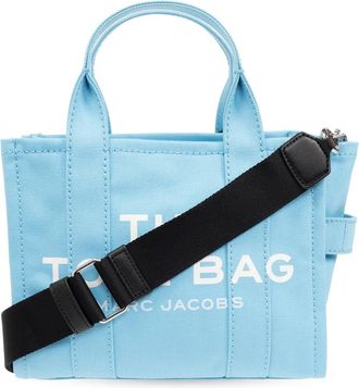 Marc Jacobs The Tote Mini Shopper Bag - Dames - Handtassen - Blauw - ONE Size - Katoen - Tassen