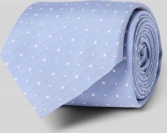 HUGO BOSS Krawatte aus Seiden-Mix in Bleu, Größe 1