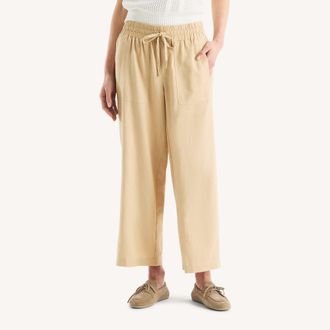 Nautica Womens Linen Pant
