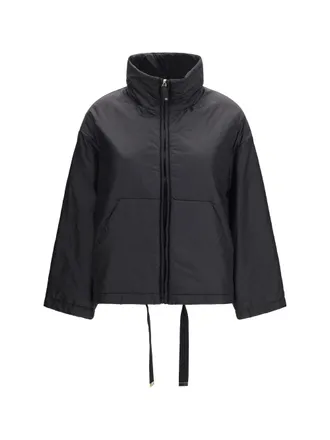 Max Mara Cameluxe-Padded Water-Repellent Canvas Padded Jacket - Black