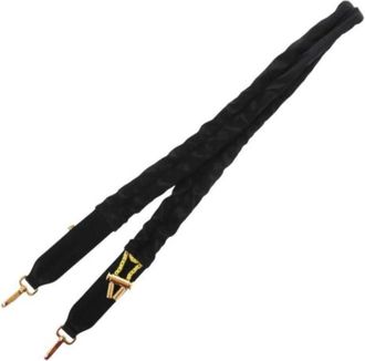 Fendi Pre-owned Accessories, female, Black, Size: ONE SIZE Pre-owned Satin Home-Office