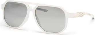 Plein Sport SSP014 5WWP Mens Sunglasses White Size 61