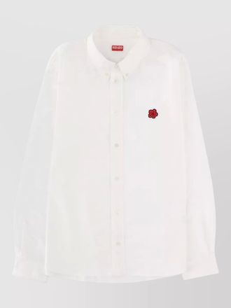 Kenzo floral-print cotton shirt