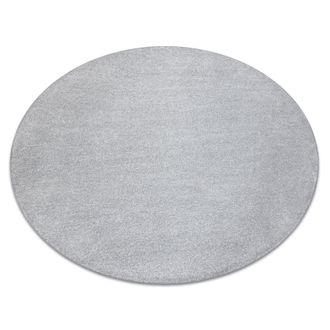 RugsX RugsX Round Indus Rug in Silver | Size: 170 cm diameter
