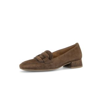Gabor Velourslederen slipper - Dames - Schoenen - Bruin - Maat: 38 1/2 EU Velours