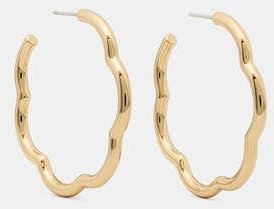 Kate Spade New York Wave Hoops