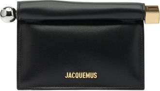 Jacquemus La Petite Rond Carr&egrave; Clutch Bag