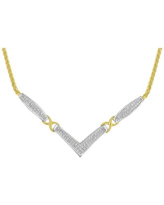 House of Brilliance Haus Of Brilliance 14K 2.00 Ct. Tw. Diamond Statement Necklace