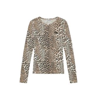Ganni Donna, Top, Marrone, M, new