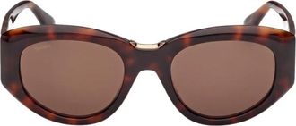 Max Mara Zonnebril - Dames - Zonnebrillen - Bruin - ONE Size - Accessoires