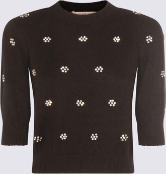 Twinset Black Wool Knitwear