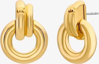 Michael Kors Interlocking Hoop Earrings