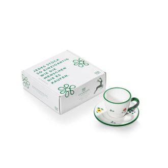 Gmundner Keramik Gmundner Keramik - Gmundner Cer&aacute;mica Flores Esparcidas Espresso Para Ti/2 Unid. Caja Regalo