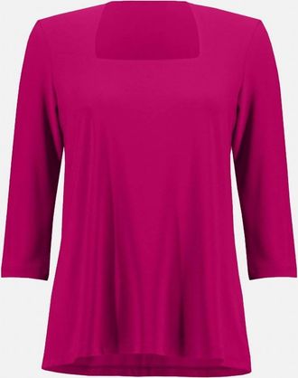 Joseph Ribkoff Womens Square Neck Top In Opulence