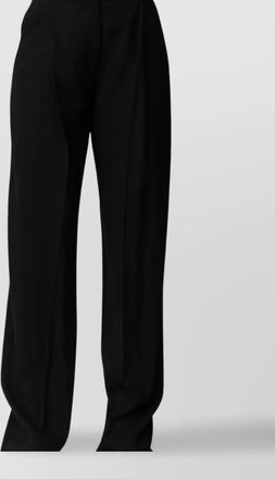 Elisabetta Franchi high waist wide leg trousers with pockets