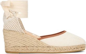 Maneb&igrave; Yucat&aacute;n Wedge Espadrilles - Dames - Sleehakken - Beige - 40 EU - Katoen - Schoenen
