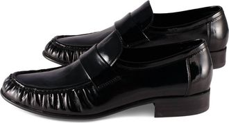 Jeffrey Campbell Womens Societies Slip On In Black Patent