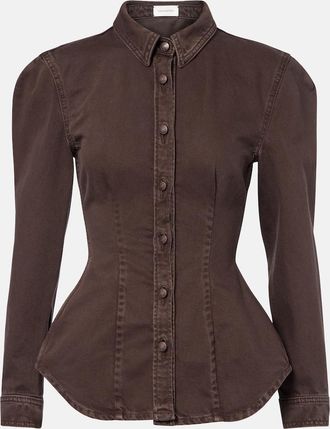 Magda Butrym Peplum denim jacket