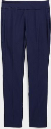 Contemporaine Womens Comfort-waist bengaline pant Fit: Slim leg, regular rise