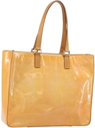 Louis Vuitton Pre-owned Tote Bags, female, Orange, Size: ONE SIZE Pre-owned Leather Tote Bag