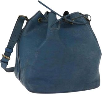 Louis Vuitton Pre-owned Bucket Bags, female, Blue, Size: ONE SIZE Pre-owned Bucket Bag