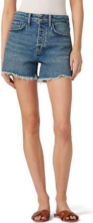 Joe's The Jessie Frayed High Waist Relaxed Denim Shorts in Not Your Babe at Nordstrom Rack, Size 23