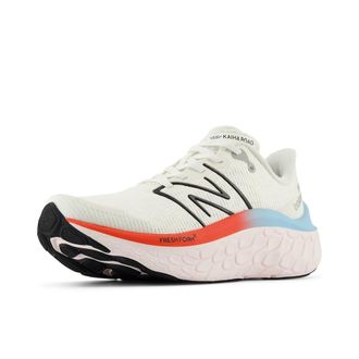 New Balance Womens Fresh Foam X Kaiha Road Running Shoes, Sea Salt/Black/Blast Red, 10