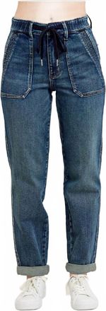 Judy Blue Womens Vintage Joggers Plus In Dark Wash