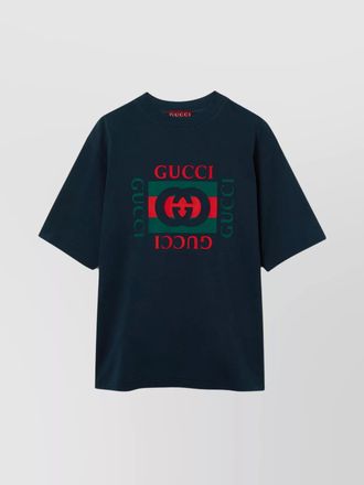 Gucci crewneck graphic print t-shirt