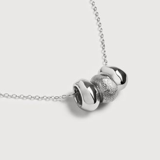 Monica Vinader Sterling Silver Antica Chain Necklace