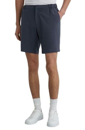 Reiss Deck Flat Front Shorts in Airforce Blue at Nordstrom, Size 34