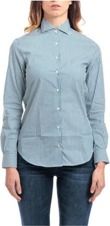 Xacus Stijlvolle Herenshirt - Dames - Overhemden - Veelkleurig - 2XS - Katoen - Overhemden