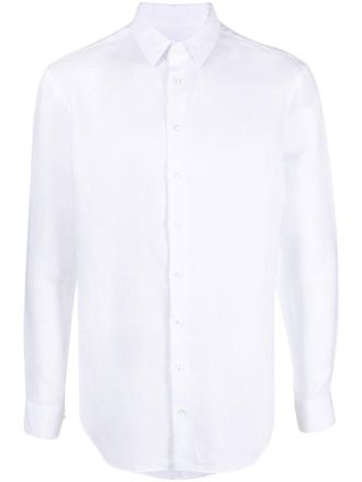 Giorgio Armani White Linen Shirt