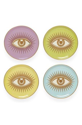 Jonathan Adler Le Wink Coaster Set in Multicolor at Nordstrom