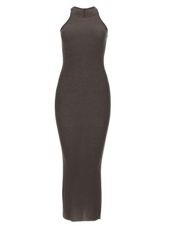 Rick Owens Silk Blend Midi Dress
