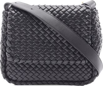 Bottega Veneta Pre-owned Bottega Veneta Small Padded Intrecciato Cobble Crossbody Ladies FB81ES8RF1F9MIHQ