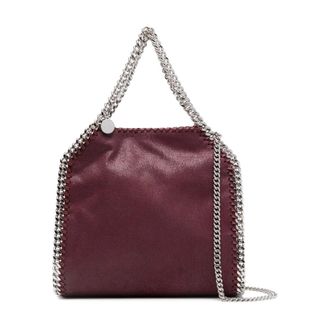 Stella McCartney Stella McCartney, Handbags, female, Red, Size: ONE SIZE Bordeaux Bags Collection