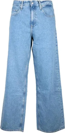 Calvin Klein Jeans Jeans, Heren, Blauw, W30, Katoen, 90s Loose Jeans