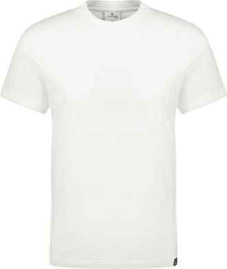 Courrèges Maglietta dritta AC Courrreges Cotton Heritage White